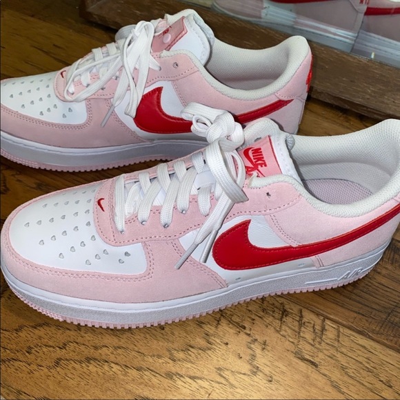 NEW💕❣️Nike Air Force 1 VALENTINES Day Love Letter” 💕💕 - Picture 4 of 12